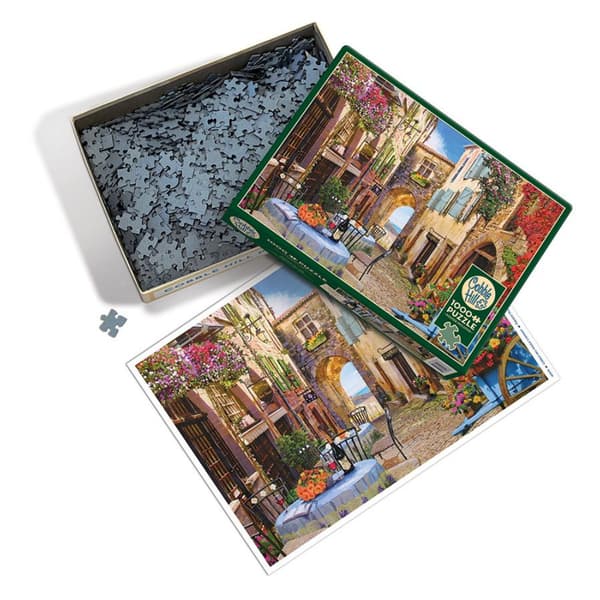 Cobble Hill Puslespil - French Village 1000 brikker