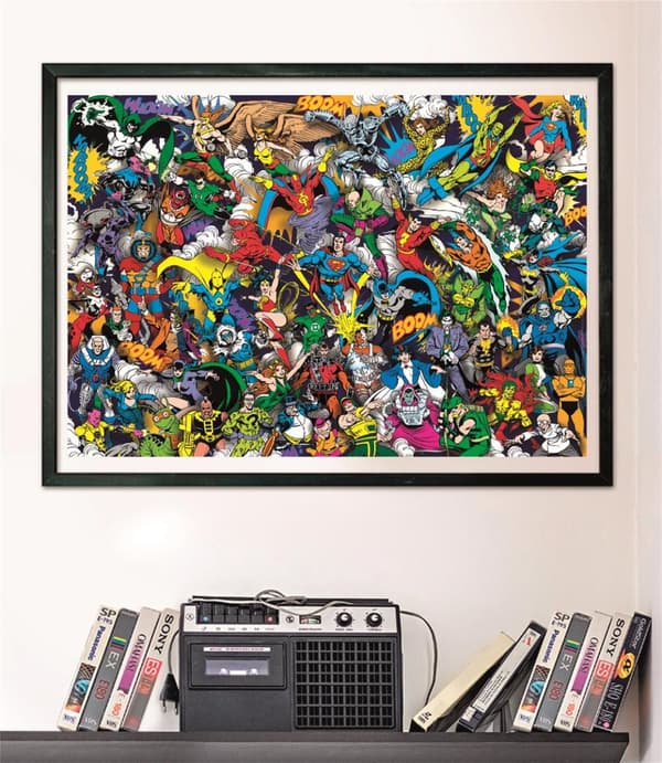 Puslespill 1000 brikker CB High Quality Collection DC Comics Impossible, Clementoni