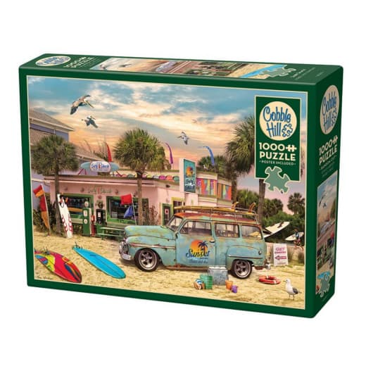 Cobble Hill Puslespil - Surf Shack 1000 brikker