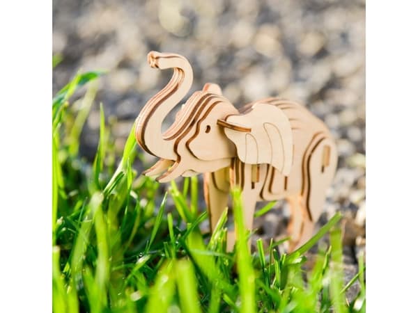 Little-Story Little Story trepuslespill 3D-modell - elefant