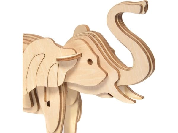 Little-Story Little Story trepuslespill 3D-modell - elefant