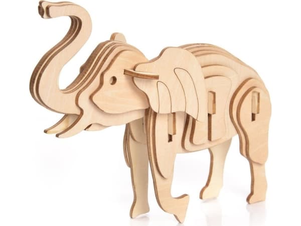 Little-Story Little Story trepuslespill 3D-modell - elefant