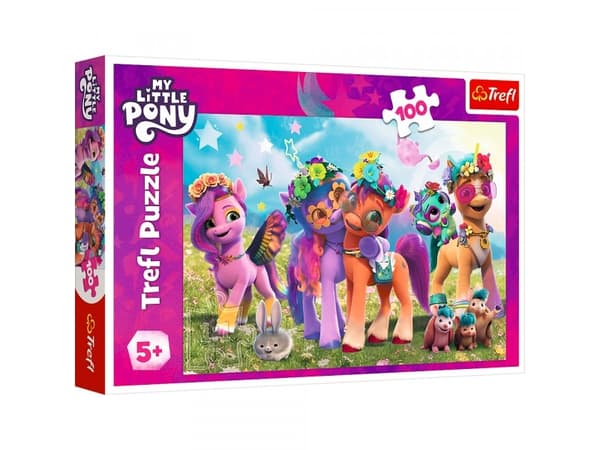 Trefl Puzzle 100 morsomme ponnier TREFL