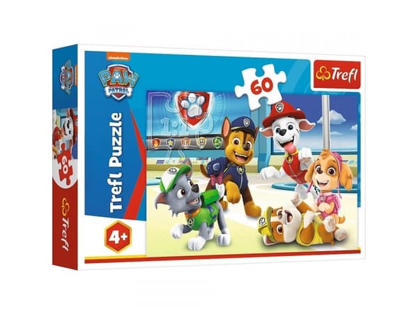 Trefl Puslespill 60 brikker I hundenes verden Paw Patrol
