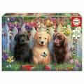 Miniatyrbillede 1 af 4: Puslespil Educa Doggies 100 Dele