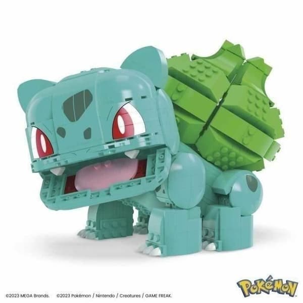 Rakennussarja Pokémon Mega Construx - Jumbo Bulbasaur 789 Kappaletta