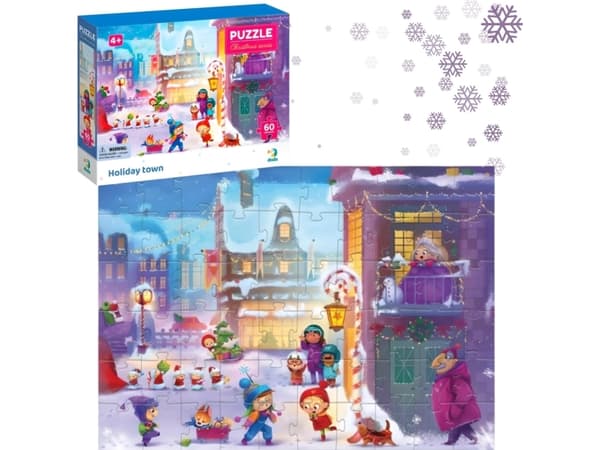 Dodo ***** Puslespill 60 brikker Christmas Town DOB4317 04317