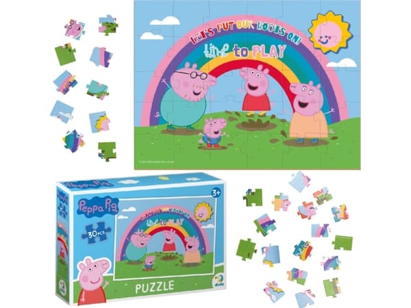 Dodo PUZZLE 30 ELEMENTTIÄ PEPPA PEPPA PIG CUTTING PIG PILLS PEPPA PIG PILLS