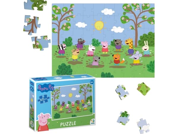 Palapeli 60kpl Peppa Pig DOB4843 04843 04843