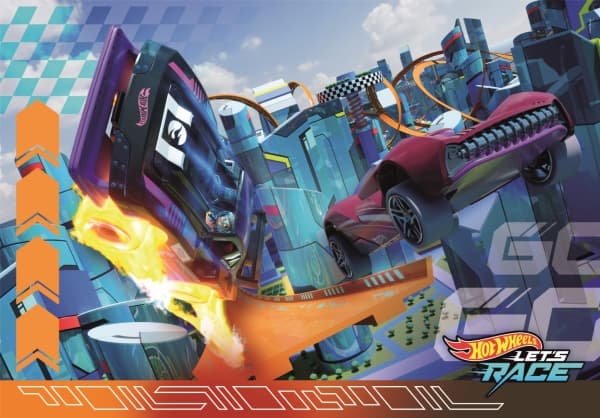 Clementoni 2x60 pcs Puzzles Kids Hotwheels, 4 år