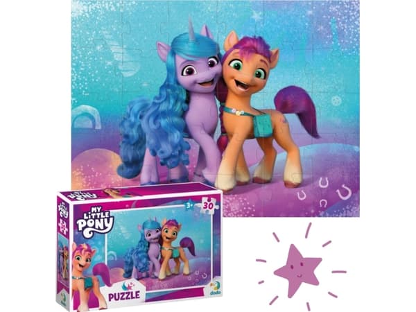 Dodo MY LITTLE PONY 30-osainen palapeli pienimmille lapsille