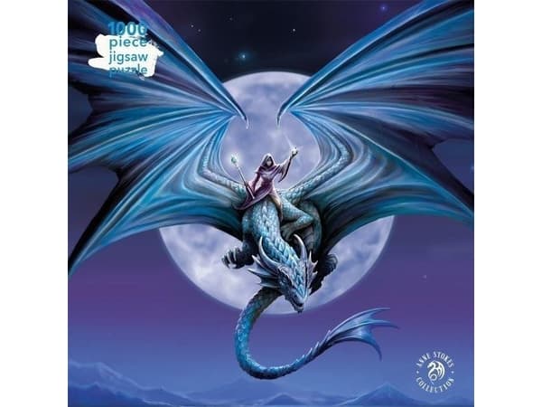 Puzzle 1000 Moonstone Anne Stokes Dragon and the Moon