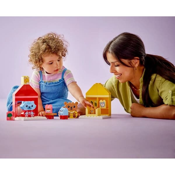 Konstruktionsspil Lego 10414 Daily Routines: Eating & Bedtime Multifarvet