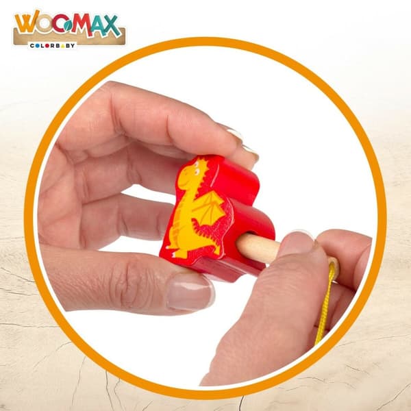 Konstruktionsspil Woomax 32 Dele (6 enheder)