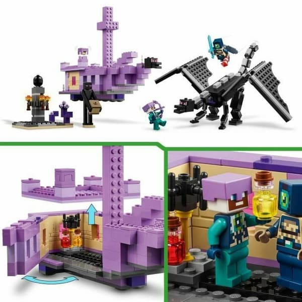 Byggsats Lego Ender Dragon & Ship Multicolour