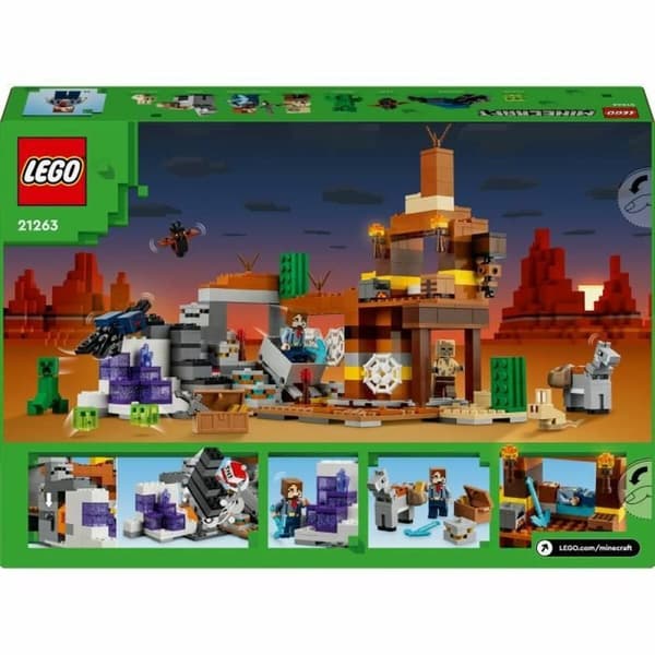 Rakennussetti Lego Minecraft 21263 Badlands Mine Monivärinen 538 Kappaletta