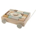 Miniatyrbillede 1 af 5: Træspil Home ESPRIT Gul Brun Natur Mint