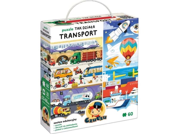 Puslespill Czuczu puslespill Dette er hvordan transport fungerer