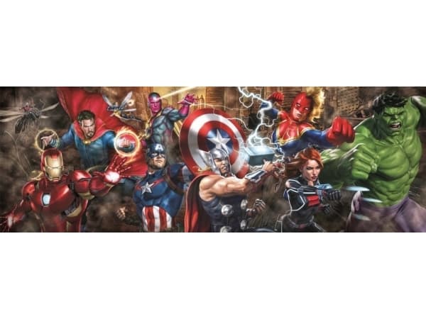 Clementoni Puzzle 1000 elementów Panorama Compact The Avengers - Kostajat
