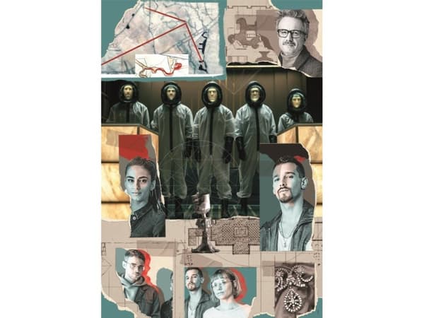 Clementoni Puzzle Compact Netflix House of Paper Berlin 1000 palaa