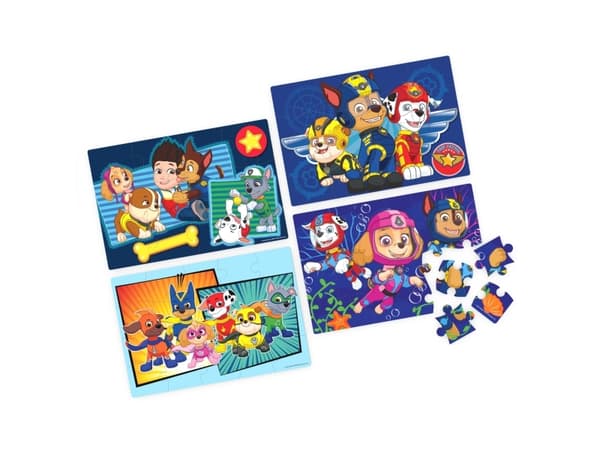 Spin Master Games Wooden Puzzle Shoebox, Sarjakuvat, 4 vuosi/vuosia