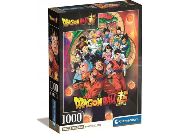 Clementoni Pussel 1000 bitar Compact Anime Dragon Ball