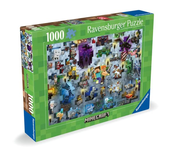 Pussel Minecraft Mobs 1000 bitar, Ravensburger