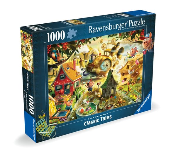 Pussel Look Out Little Pigs 1000 bitar, Ravensburger