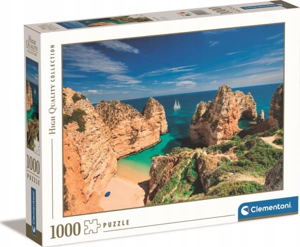 Clementoni Puzzle 1000 elementtiä korkealaatuinen Algarve Bay