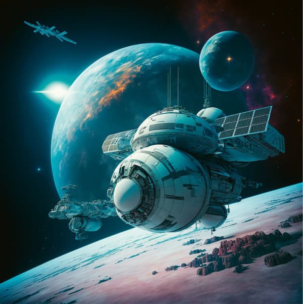 Pussel Space Adventure 3x49 bitar, Ravensburger