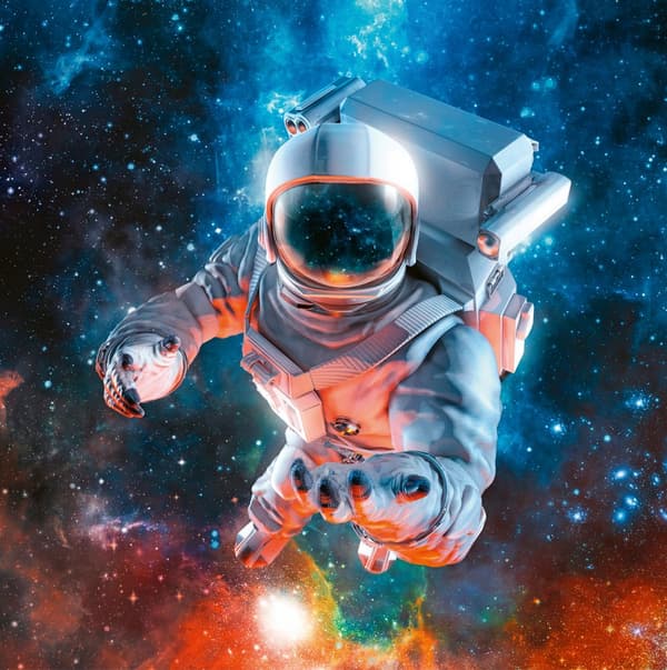 Pussel Space Adventure 3x49 bitar, Ravensburger