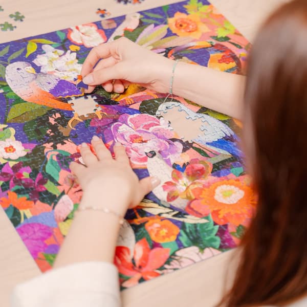 Pussel Art&Soul - Bird Watching 750 bitar, Ravensburger