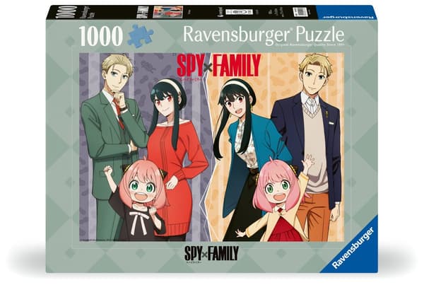 Puslespill Spy X Family 1000 brikker, Ravensburger