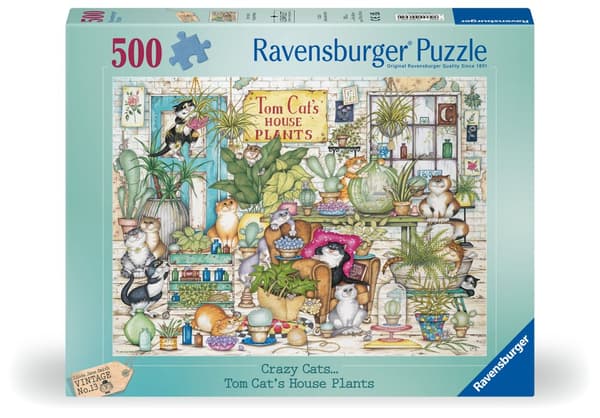 Pussel Linda J.Smith Plant Shop 500 bitar, Ravensburger