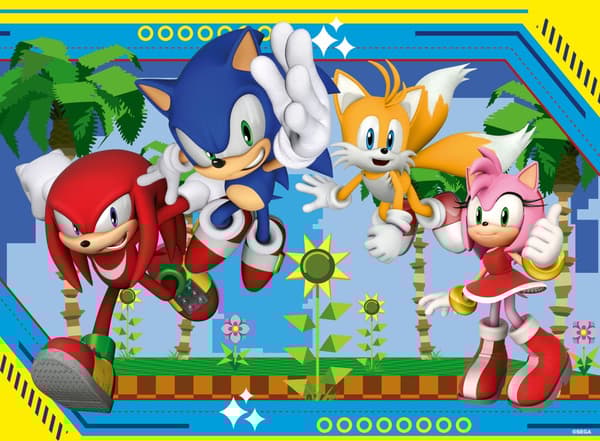 Sonic Core  bitar 100 bitar, Ravensburger