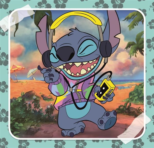 Pussel 3X48 bitar Disney Stitch, Clementoni