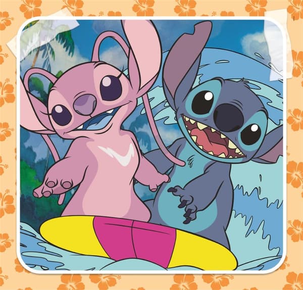Pussel 3X48 bitar Disney Stitch, Clementoni