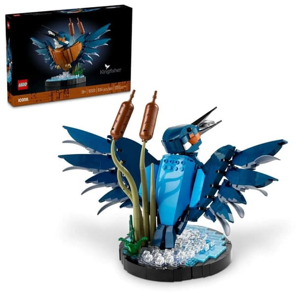 Konstruktionsspil Lego Martín pescador Multifarvet 834 Dele