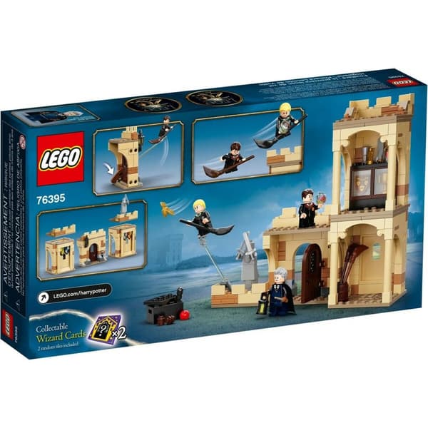 Byggsats Lego 76395 HOGWART: PRIMERA LECCIÓN DE VUELO Svart 264 piezas