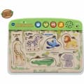 Pikkukuva 3 / 4: Lasten puinen palapeli Vtech Baby Palapeli Puu eläimet