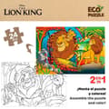 Miniatyrbild 3 av 7: Barnpussel The Lion King Dubbelsidig 24 Delar 70 x 1,5 x 50 cm (12 antal)