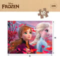 Miniatyrbild 6 av 7: Barnpussel Frozen Dubbelsidig 60 Delar 70 x 1,5 x 50 cm (12 antal)