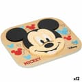 Pikkukuva 1 / 7: Lasten puinen palapeli Disney Mickey Mouse + 12 vuotta 6 Kappaletta (12 osaa)