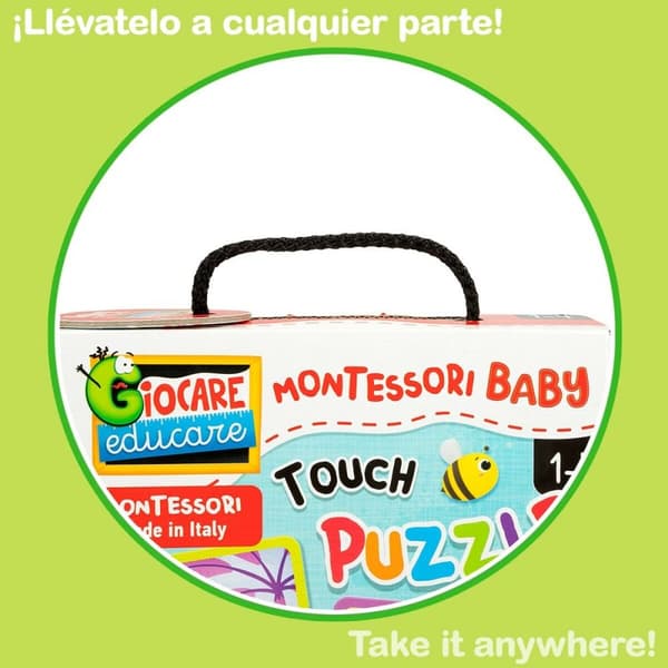 Børne Puslespil Lisciani Touchpad 24 Dele 16 x 0,1 x 16 cm (6 enheder)