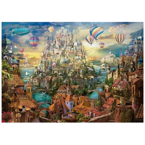 Puslespil Educa City of Dreams 2000 Dele