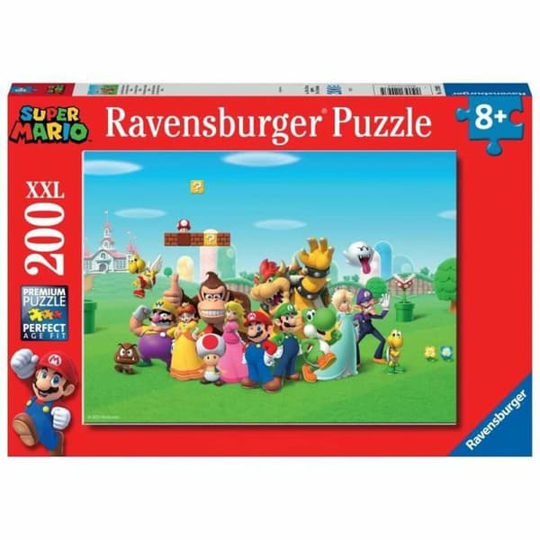 Pussel Ravensburger SUPER MARIO 200 Delar