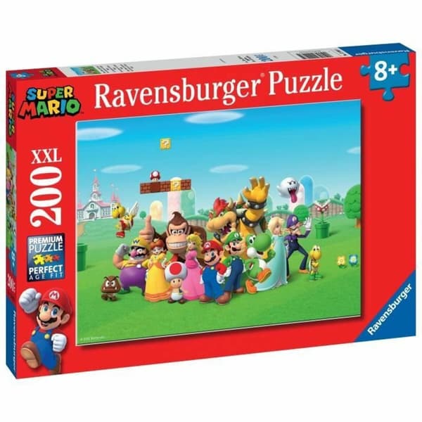 Pussel Ravensburger SUPER MARIO 200 Delar