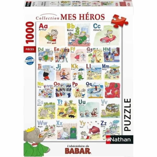 Pussel Ravensburger Mes Héros 1000 Delar (FR)