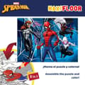 Miniatyrbild 5 av 6: Barnpussel Spider-Man Dubbelsidig 60 Delar 70 x 1,5 x 50 cm (6 antal)
