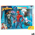 Miniatyrbild 1 av 6: Barnpussel Spider-Man Dubbelsidig 60 Delar 70 x 1,5 x 50 cm (6 antal)